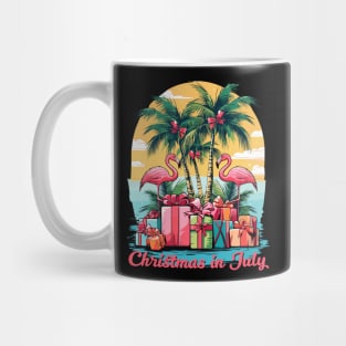 Holiday Heatwave | 'Christmas in July' Summer Delight T-Shirt Mug